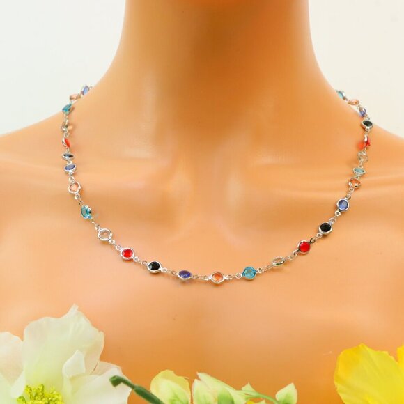 Minimalist Necklace, Sleek & Modern Design, Women’s Fashion, YC110440-N - Picture 3 of 10